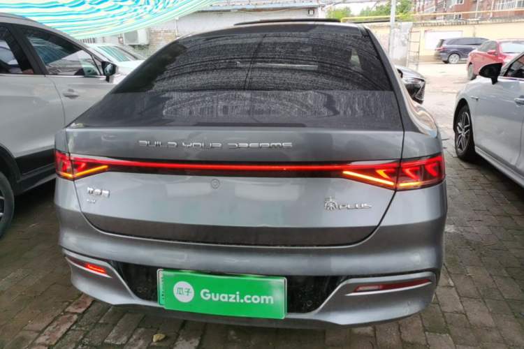 Used BYD Qin PLUS 2021 EV 500KM Luxury Model Rear