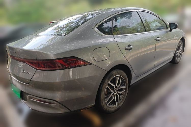 Used BYD Qin PLUS 2021 DM-i 55KM Flagship Model Rear Right 45 Deg