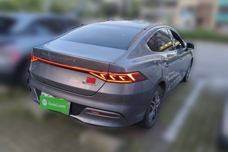 Used BYD Qin PLUS 2021 DM-i 55KM Flagship Model Rear Right 45 Deg