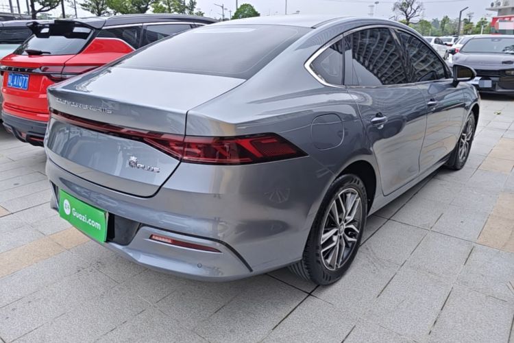 Used BYD Qin PLUS 2021 DM-i 55KM Flagship Model Rear Right 45 Deg