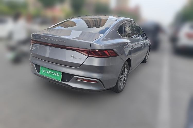 Used BYD Qin PLUS 2021 DM-i 55KM Flagship Model Rear Right 45 Deg