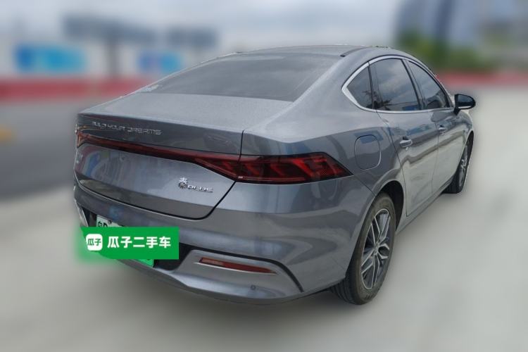 Used BYD Qin PLUS 2021 DM-i 120KM Flagship Model Rear Right 45 Deg