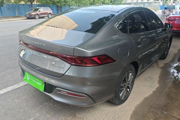 Used BYD Qin PLUS 2021 DM-i 55KM Flagship Model Rear Right 45 Deg