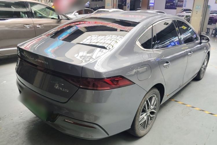 Used BYD Qin PLUS 2021 DM-i 55KM Flagship Model Rear Right 45 Deg
