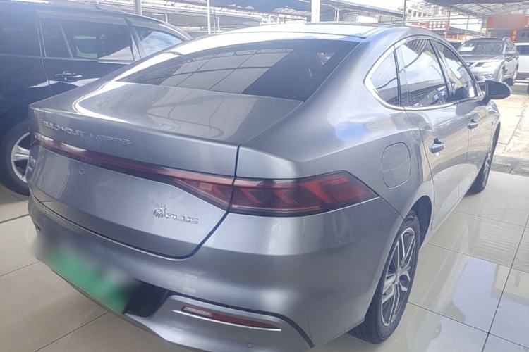 Used BYD Qin PLUS 2021 DM-i 55KM Flagship Model Rear Right 45 Deg