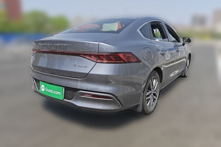 Used BYD Qin PLUS 2021 DM-i 55KM Flagship Model Rear Right 45 Deg