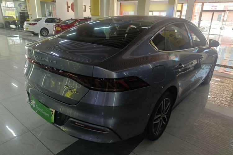 Used BYD Qin PLUS 2021 EV 400KM Luxury Model Rear Right 45 Deg