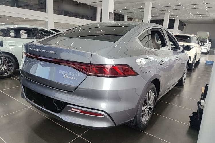Used BYD Qin PLUS 2021 EV 500KM Luxury Model Rear Right 45 Deg