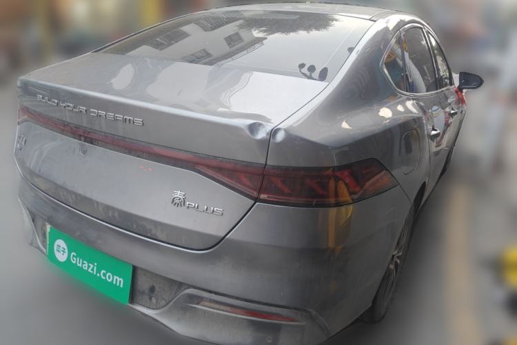 Used BYD Qin PLUS 2021 DM-i 55KM Flagship Model Rear Right 45 Deg