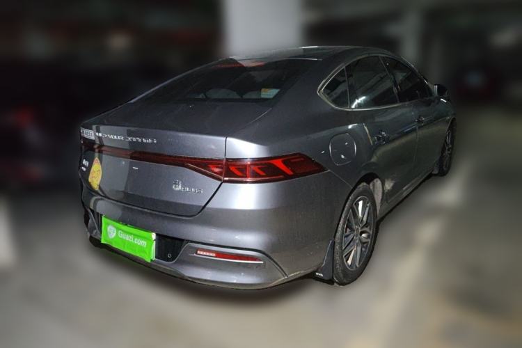 Used BYD Qin PLUS 2021 DM-i 55KM Flagship Model Rear Right 45 Deg