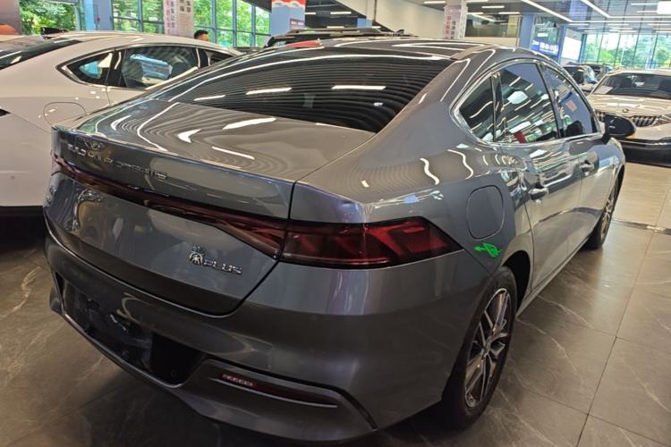 Used BYD Qin PLUS 2021 DM-i 55KM Flagship Model Rear Right 45 Deg