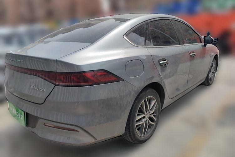 Used BYD Qin PLUS 2021 DM-i 120KM Prestige Model Rear Right 45 Deg