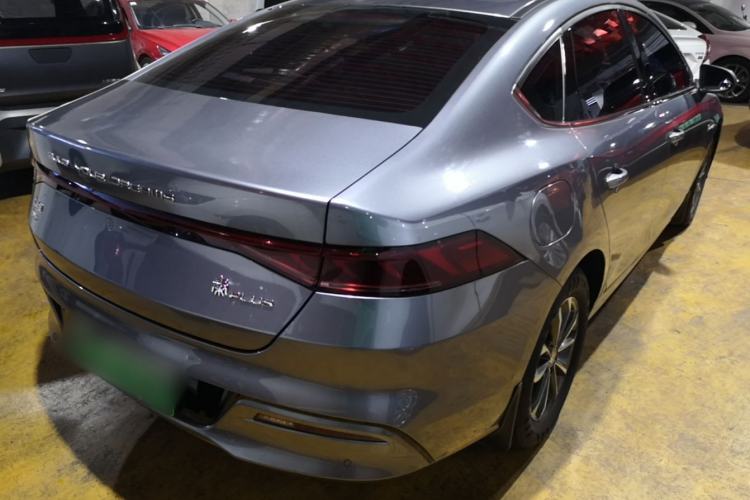 Used BYD Qin PLUS 2021 DM-i 55KM Prestige Model Rear Right 45 Deg