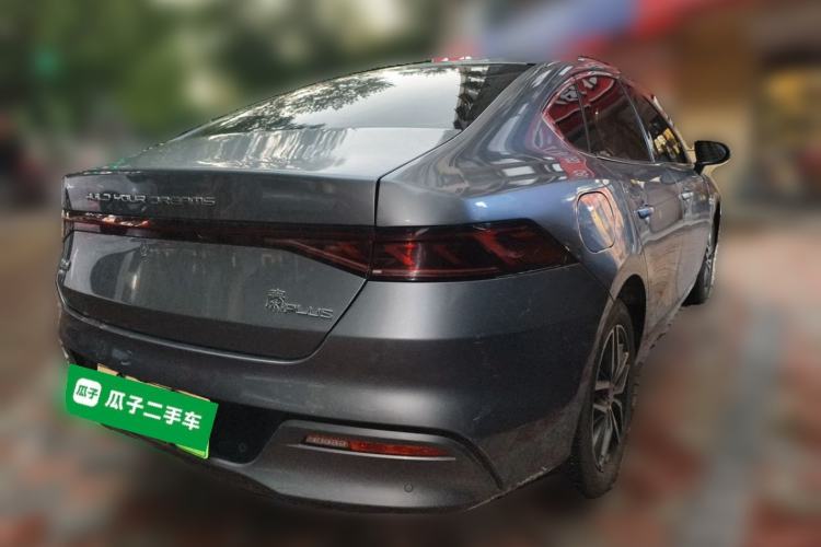 Used BYD Qin PLUS 2021 DM-i 120KM Flagship Model Rear Right 45 Deg