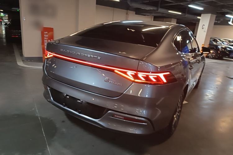 Used BYD Qin PLUS 2021 DM-i 55KM Flagship Model Rear Right 45 Deg