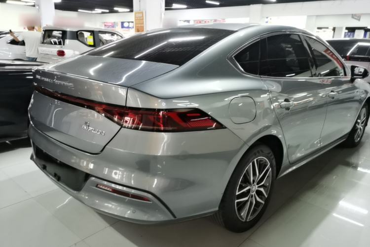 Used BYD Qin PLUS 2021 DM-i 55KM Flagship Model Rear Right 45 Deg