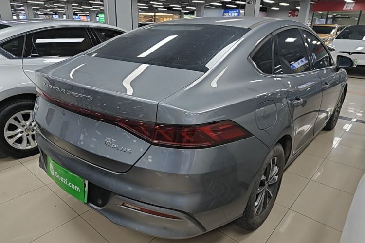 Used BYD Qin PLUS 2021 DM-i 55KM Prestige Model Rear Right 45 Deg