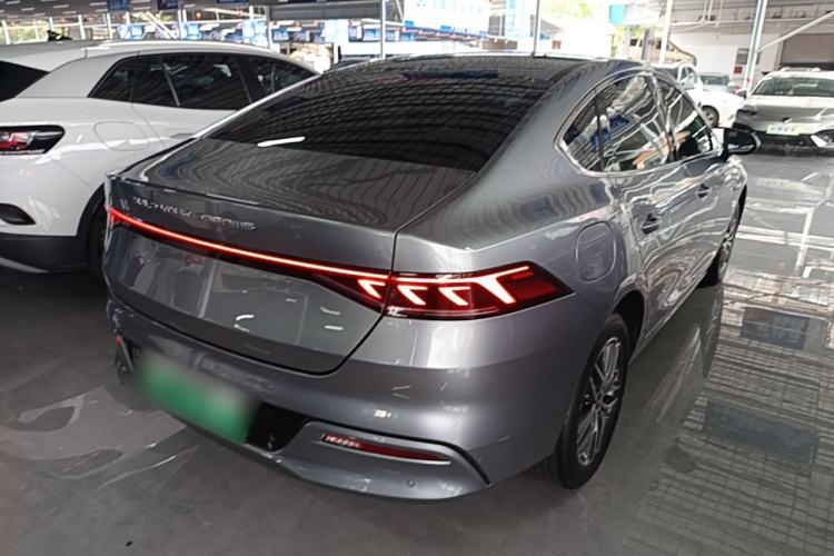 Used BYD Qin PLUS 2021 DM-i 120KM Flagship Model Rear Right 45 Deg