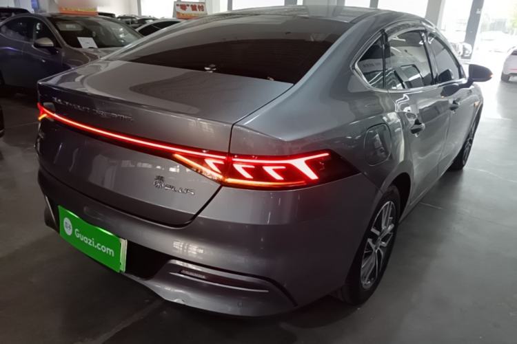 Used BYD Qin PLUS 2021 EV 500KM Luxury Model Rear Right 45 Deg
