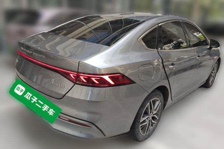 Used BYD Qin PLUS 2021 EV 400KM Luxury Model Rear Right 45 Deg