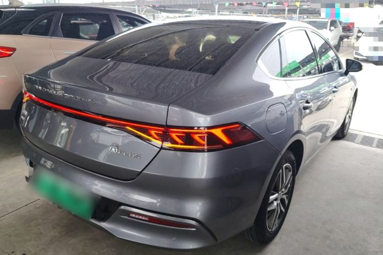 Used BYD Qin PLUS 2021 DM-i 55KM Flagship Model Rear Right 45 Deg