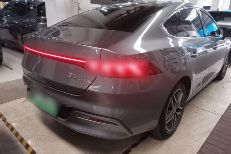 Used BYD Qin PLUS 2021 EV 500KM Luxury Model Rear Right 45 Deg