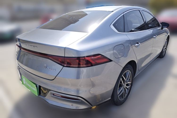 Used BYD Qin PLUS 2021 DM-i 55KM Flagship Model Rear Right 45 Deg