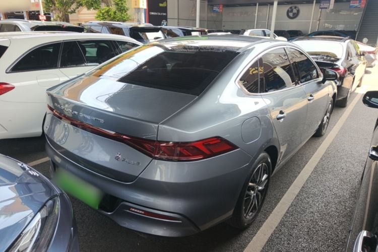 Used BYD Qin PLUS 2021 EV 500KM Premium Model Rear Right 45 Deg