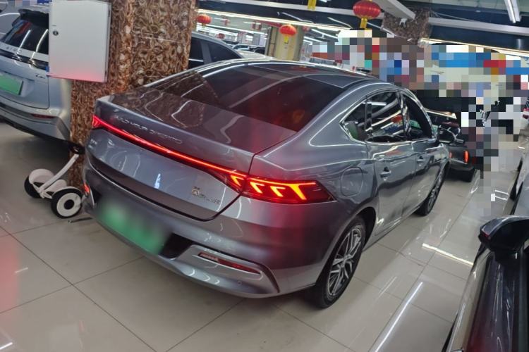 Used BYD Qin PLUS 2021 DM-i 55KM Flagship Model Rear Right 45 Deg