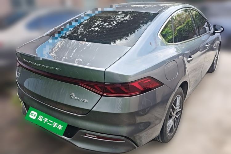 Used BYD Qin PLUS 2021 DM-i 55KM Flagship Model Rear Right 45 Deg