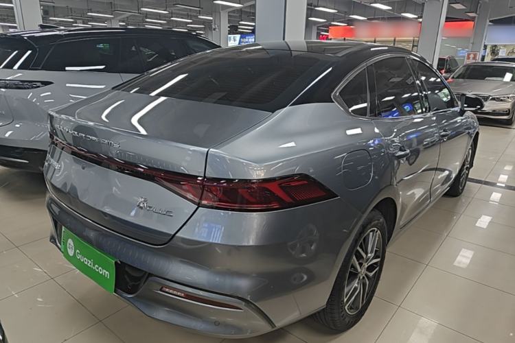 Used BYD Qin PLUS 2021 DM-i 120KM Flagship Model Rear Right 45 Deg