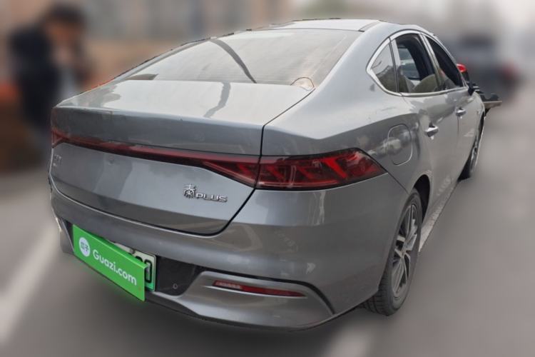 Used BYD Qin PLUS 2021 DM-i 55KM Flagship Model Rear Right 45 Deg