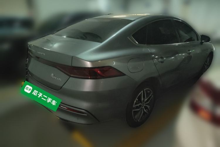 Used BYD Qin PLUS 2021 DM-i 55KM Flagship Model Rear Right 45 Deg