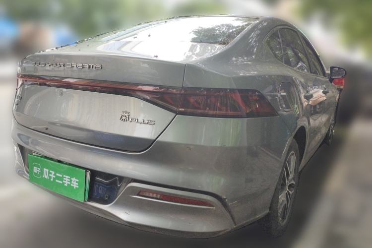 Used BYD Qin PLUS 2021 DM-i 120KM Flagship Model Rear Right 45 Deg