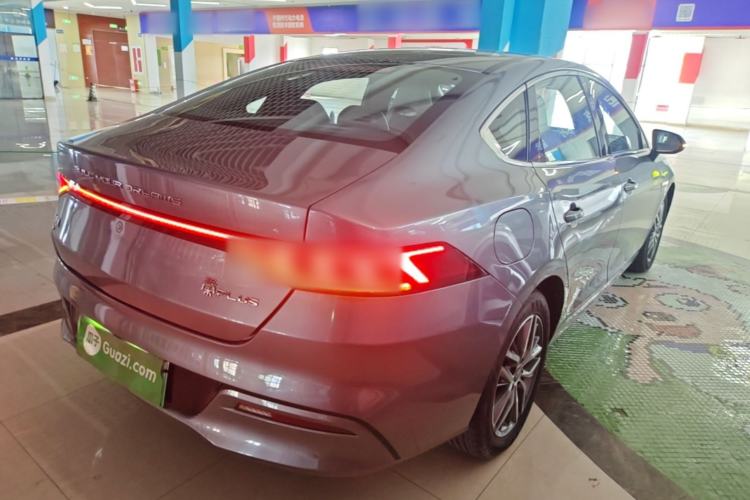 Used BYD Qin PLUS 2021 EV 500KM Luxury Model Rear Right 45 Deg