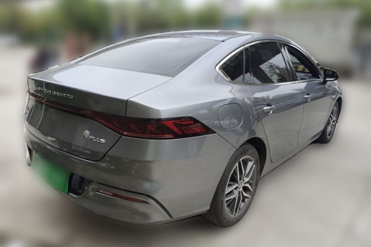 Used BYD Qin PLUS 2021 DM-i 55KM Flagship Model Rear Right 45 Deg