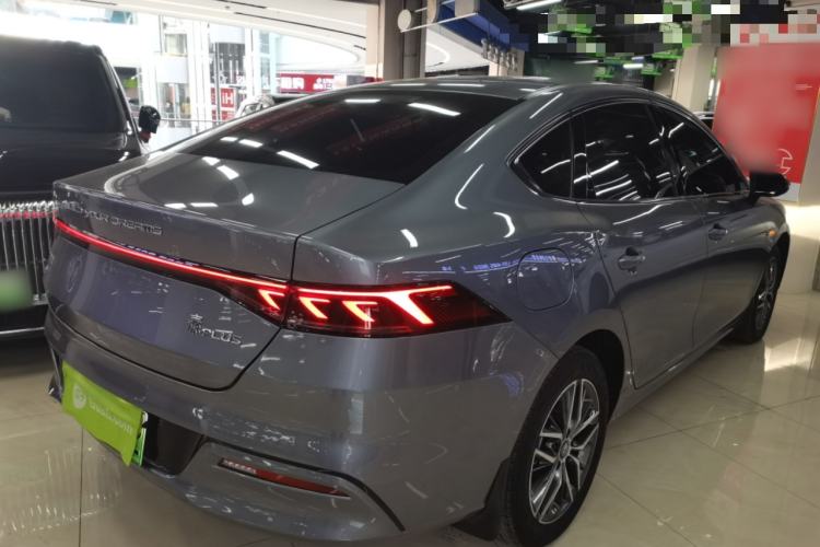 Used BYD Qin PLUS 2021 EV 400KM Luxury Model Rear Right 45 Deg
