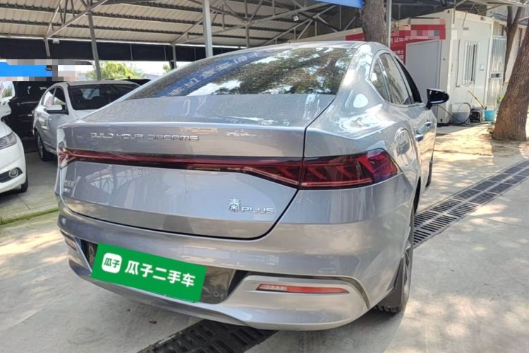 Used BYD Qin PLUS 2021 DM-i 55KM Prestige Model Rear Right 45 Deg