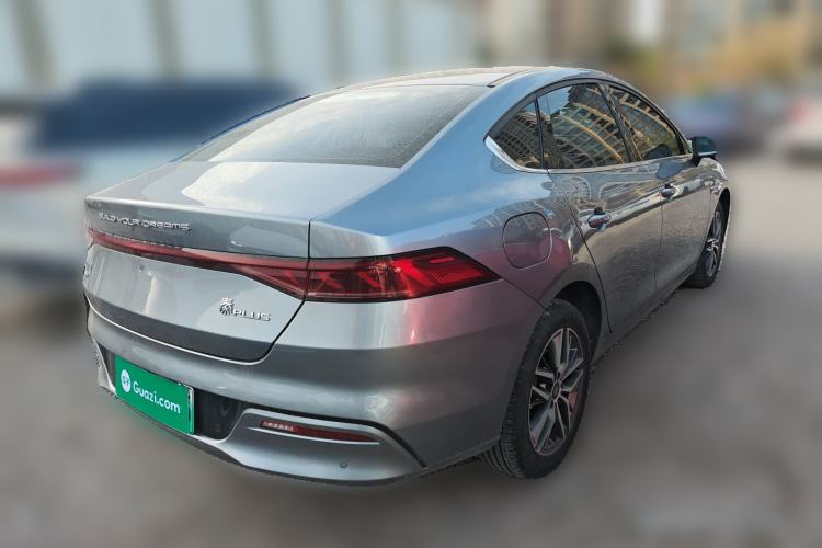 Used BYD Qin PLUS 2021 DM-i 120KM Prestige Model Rear Right 45 Deg