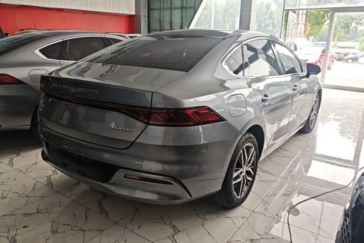 Used BYD Qin PLUS 2021 DM-i 55KM Flagship Model Rear Right 45 Deg