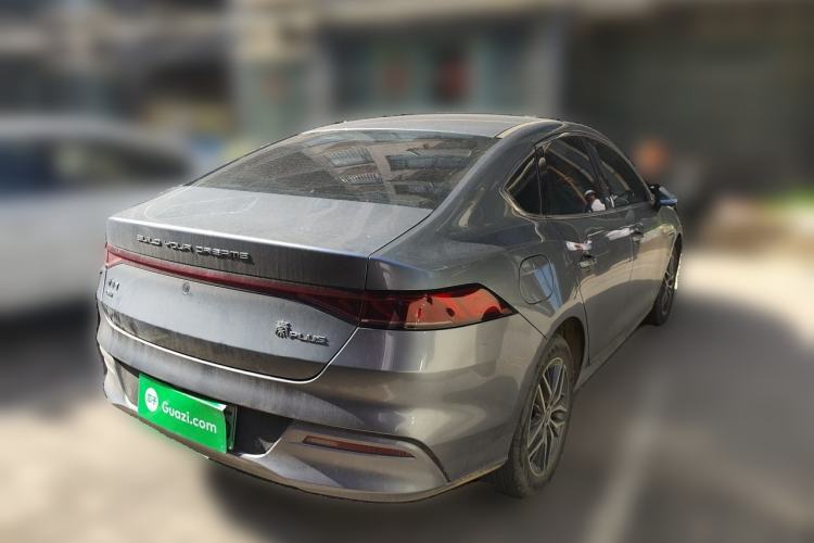 Used BYD Qin PLUS 2021 DM-i 120KM Prestige Model Rear Right 45 Deg