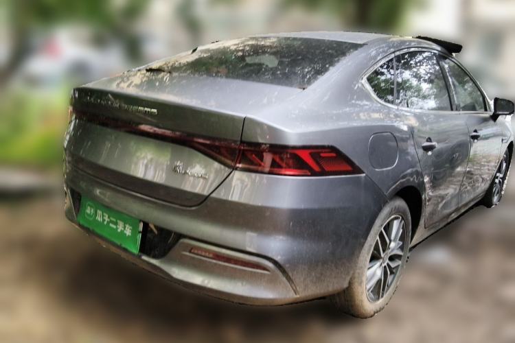 Used BYD Qin PLUS 2021 DM-i 55KM Flagship Model Rear Right 45 Deg