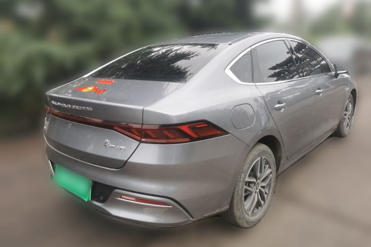 Used BYD Qin PLUS 2021 DM-i 55KM Flagship Model Rear Right 45 Deg