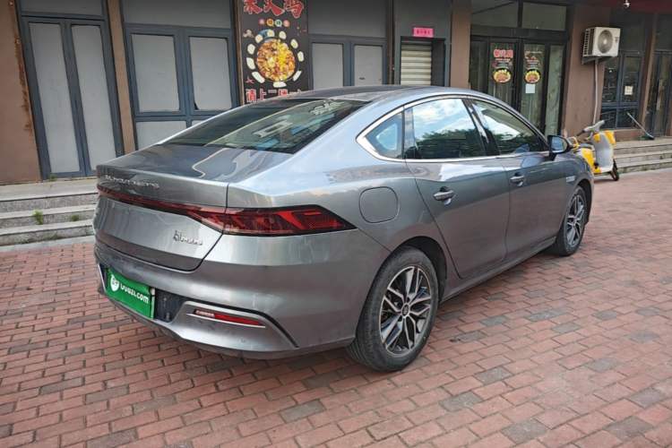 Used BYD Qin PLUS 2021 DM-i 55KM Flagship Model Rear Right 45 Deg