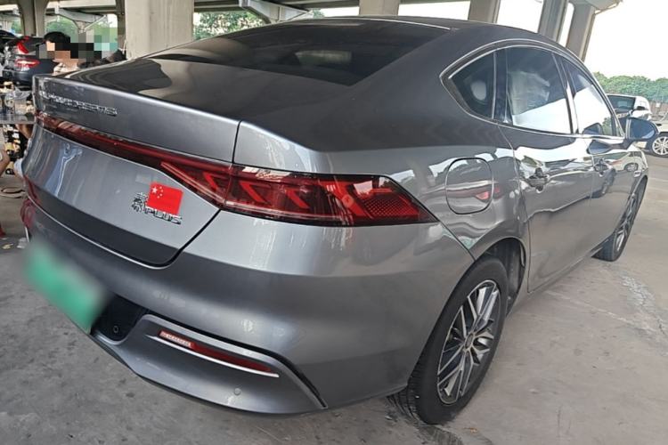 Used BYD Qin PLUS 2021 DM-i 55KM Flagship Model Rear Right 45 Deg