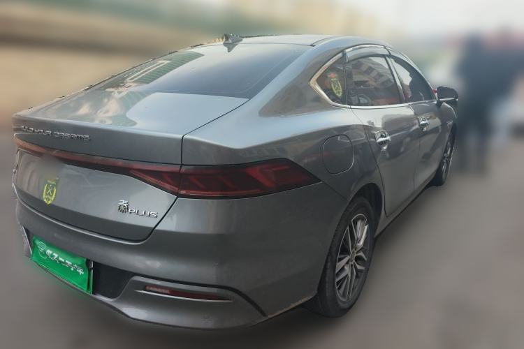 Used BYD Qin PLUS 2021 DM-i 55KM Flagship Model Rear Right 45 Deg