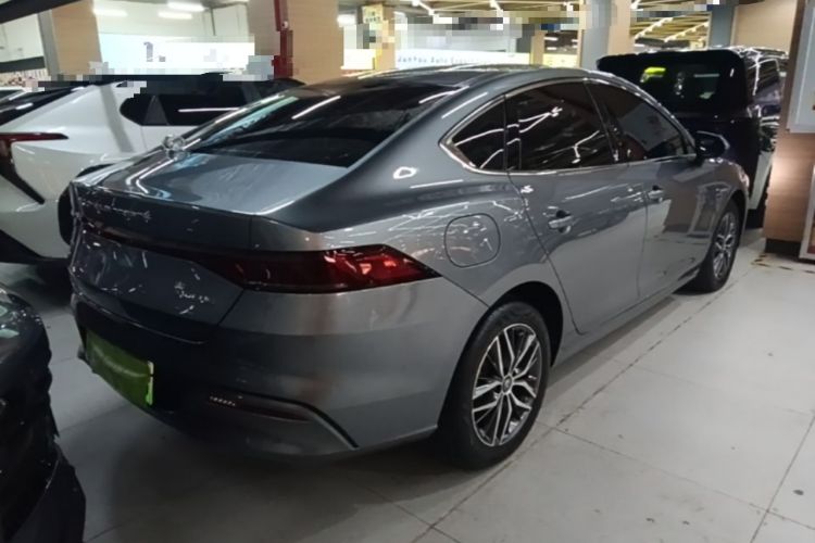 Used BYD Qin PLUS 2021 DM-i 55KM Flagship Model Rear Right 45 Deg