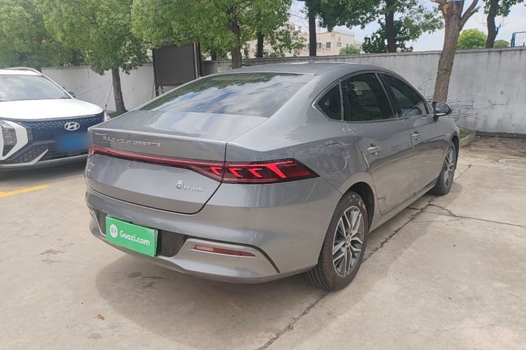 Used BYD Qin PLUS 2021 DM-i 55KM Flagship Model Rear Right 45 Deg