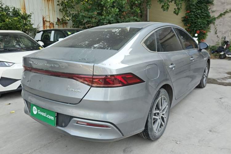 Used BYD Qin PLUS 2021 EV 500KM Luxury Model Rear Right 45 Deg