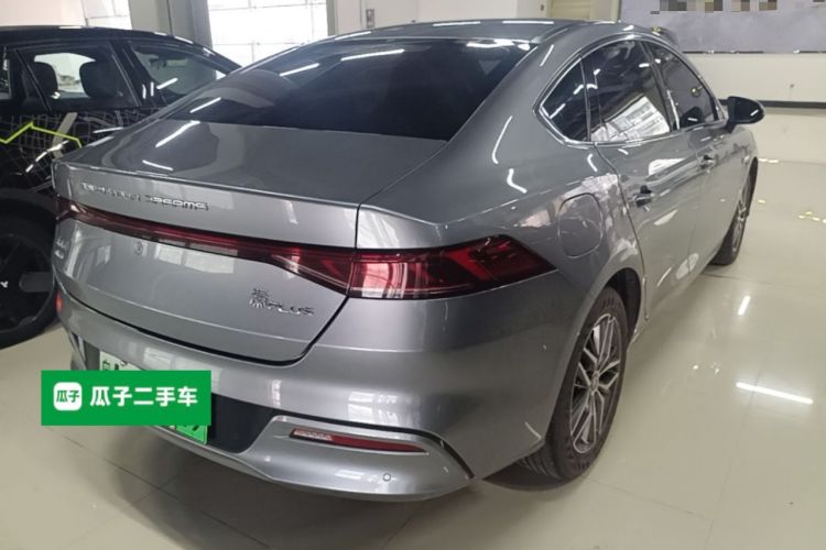 Used BYD Qin PLUS 2021 DM-i 55KM Flagship Model Rear Right 45 Deg